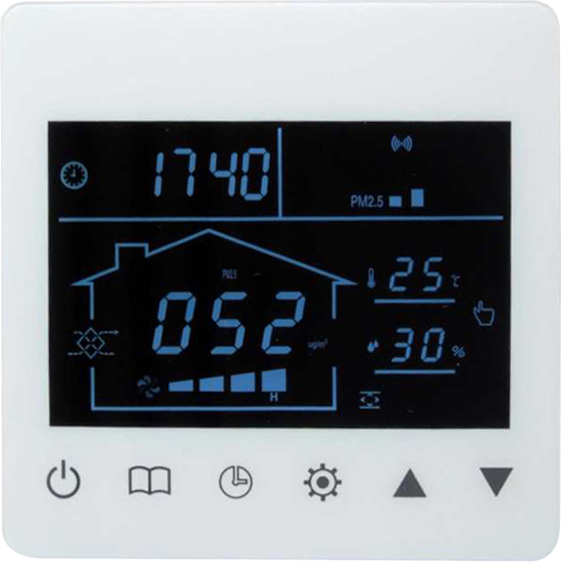 双向流全热交换壁挂新风系统